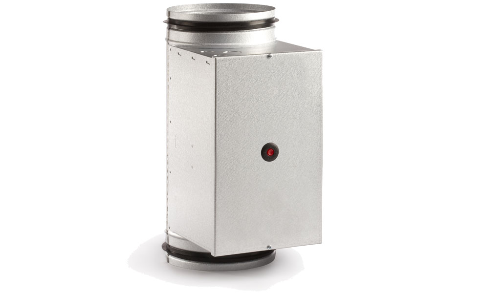 El-eftervarmeflade Ø250 - 3000W